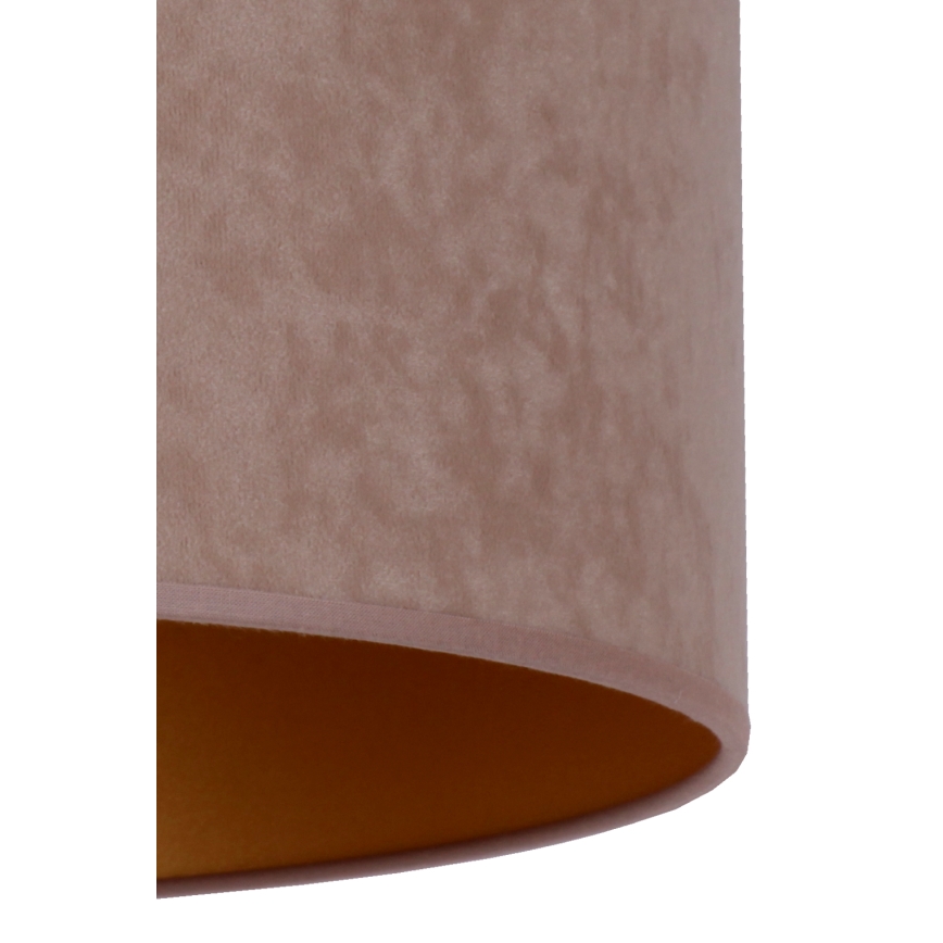 Brilagi - Lámpara de pie VELVET 1xE27/60W/230V marrón/beige