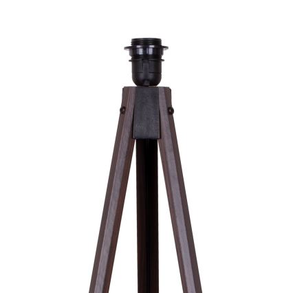 Brilagi - Lámpara de pie VELVET 1xE27/60W/230V wenge/negro
