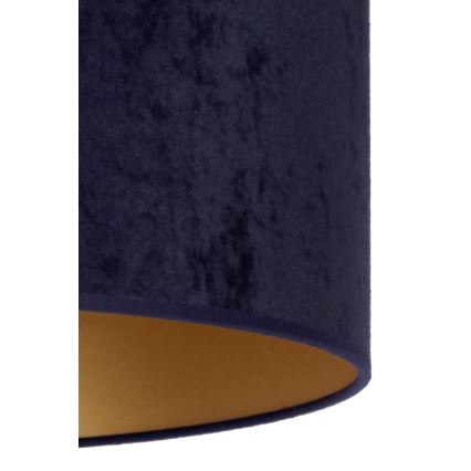 Brilagi - Lámpara de pie VELVET 1xE27/60W/230V wengué/azul