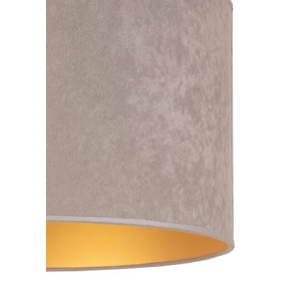 Brilagi - Lámpara de pie VELVET 1xE27/60W/230V wengué/gris