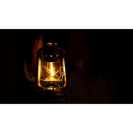BRILAGI - Lámpara de queroseno LANTERN 19 cm negra