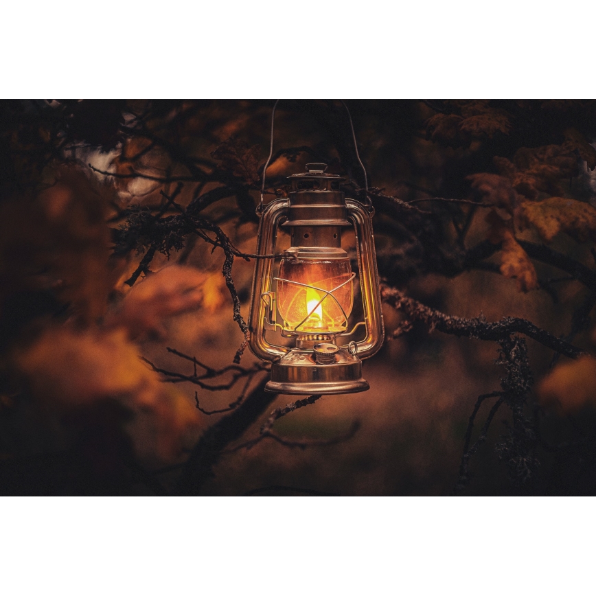 BRILAGI - Lámpara de queroseno LANTERN 24,5 cm cobre