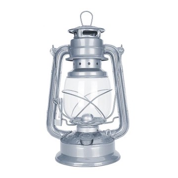 Brilagi - Lámpara de queroseno LANTERN 28 cm plata