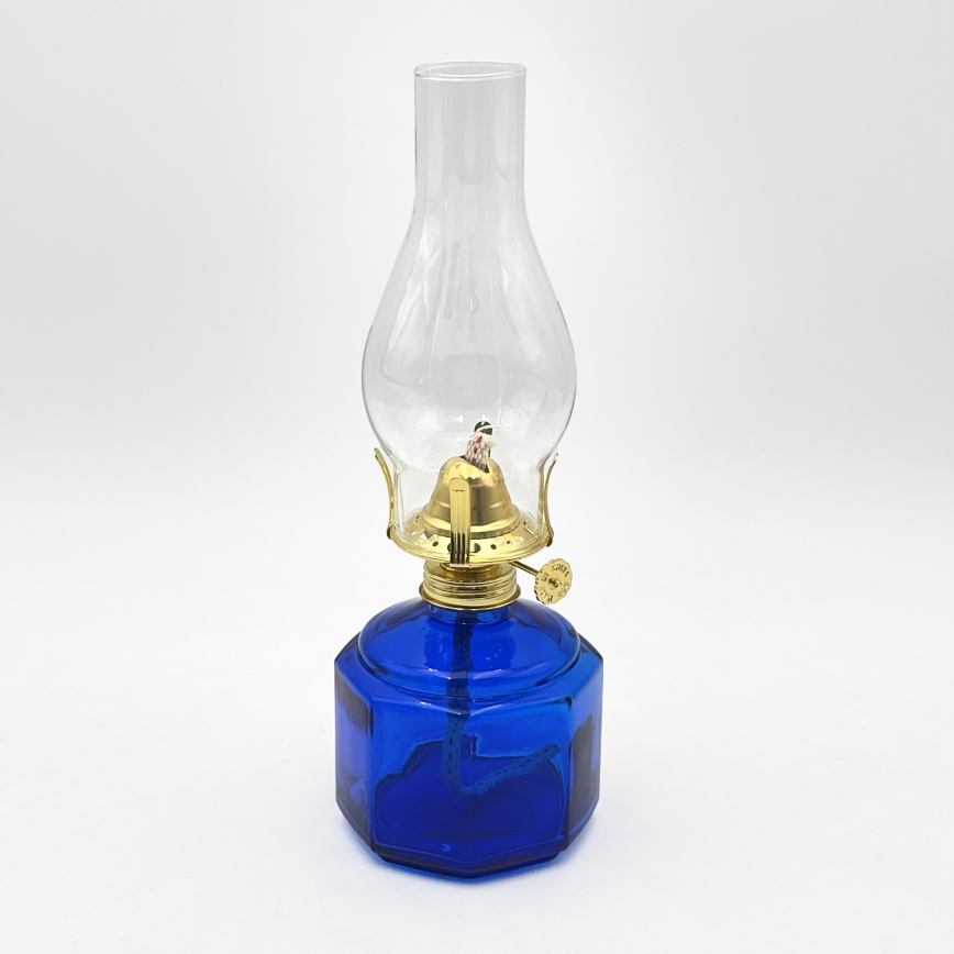 Brilagi - Lámpara de queroseno MERLIN azul
