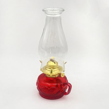 Brilagi - Lámpara de queroseno MERLIN roja