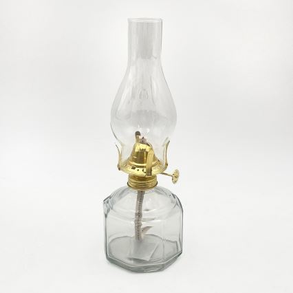 Brilagi - Lámpara de queroseno MERLIN transparente