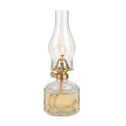 Brilagi - Lámpara de queroseno MERLIN transparente