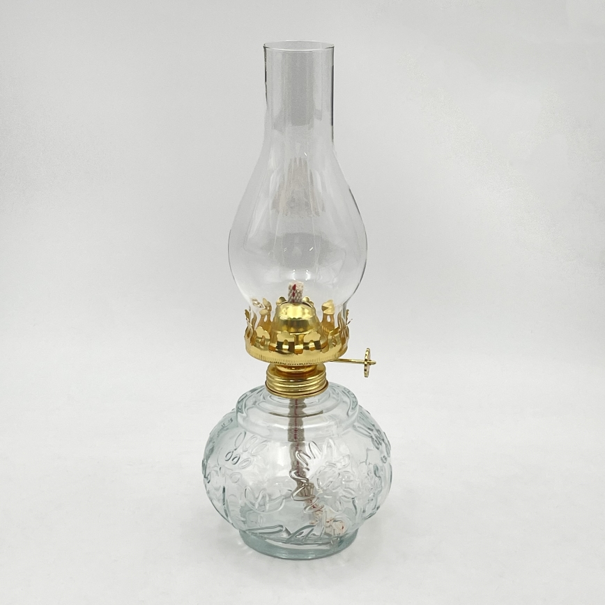 Brilagi - Lámpara de queroseno MERLIN transparente