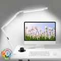 Brilagi - lámpara de sobremesa flexible VARIO LED regulable con control táctil, 12W/230V, 3000/4000/5000/6500K, CRI 92, blanca