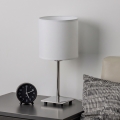 Brilagi - Lámpara de sobremesa LED NUBILA 1xE27/60W/230V blanca