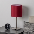 Brilagi - Lámpara de sobremesa LED NUBILA 1xE27/60W/230V roja pompeyana