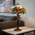 Brilagi - lámpara de sobremesa Tiffany de vitral JUNGLE 1xE27/60W/230V