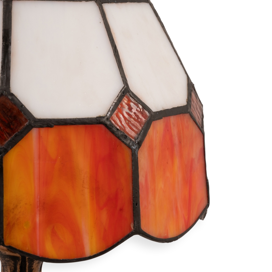 BRILAGI - Lámpara de sobremesa Tiffany SIENNA de vitral 1xE27/60W/230V
