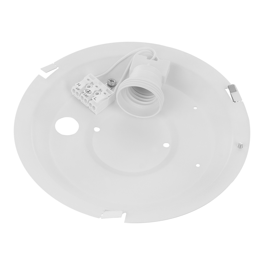 Brilagi - Lámpara de techo CLARE 1xE27/24W/230V Ø 20 cm negra