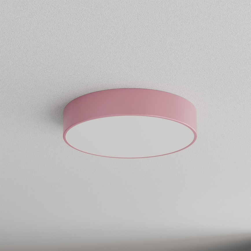 Brilagi - Lámpara de techo CLARE 3xE27/24W/230V diámetro 40 cm rosa