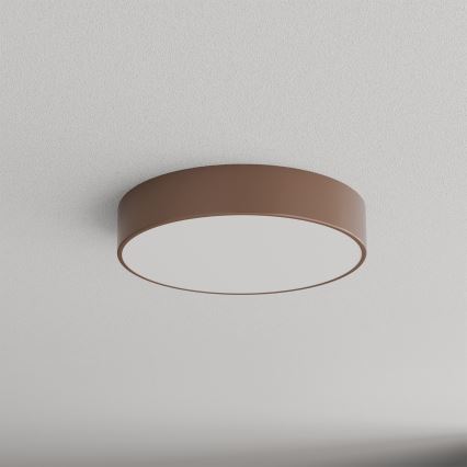 Brilagi - Lámpara de techo CLARE 3xE27/24W/230V Ø 40 cm marrón