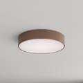 Brilagi - Lámpara de techo CLARE 3xE27/40W/230V Ø 40 cm marrón
