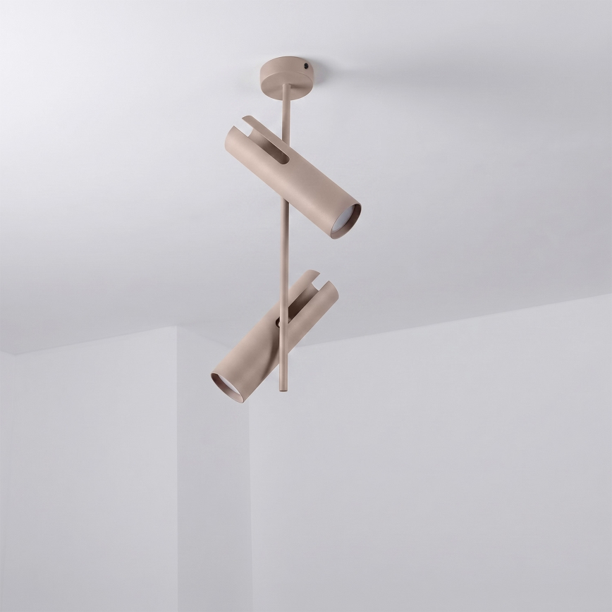 BRILAGI - Lámpara de techo con varilla BRANCH 2xGU10/30W/230V beige
