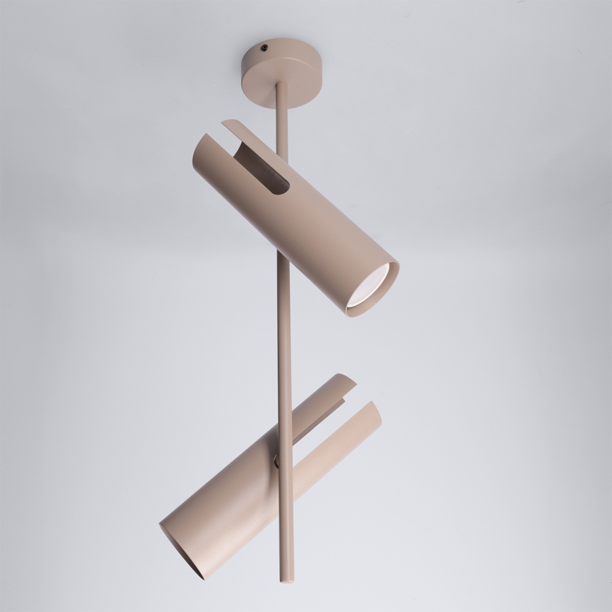 BRILAGI - Lámpara de techo con varilla BRANCH 2xGU10/30W/230V beige