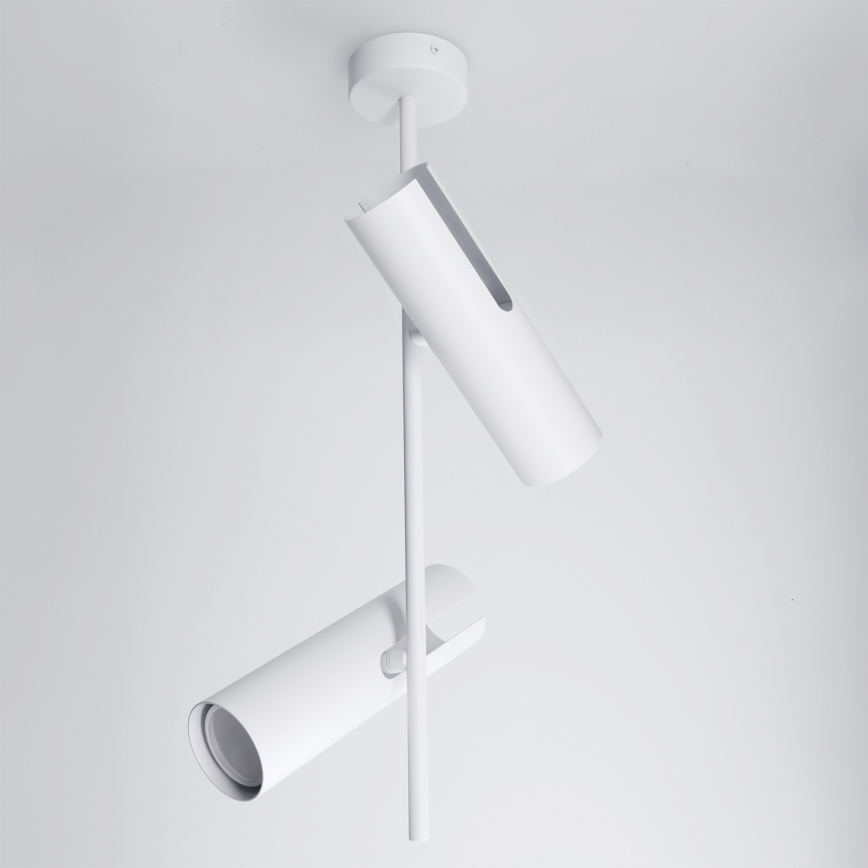 BRILAGI - Lámpara de techo con varilla BRANCH 2xGU10/30W/230V blanca