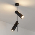 Brilagi - Lámpara de techo con varilla BRANCH 2xGU10/30W/230V negra