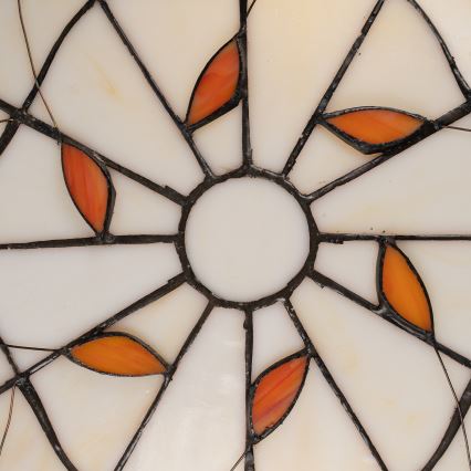 Brilagi - lámpara de techo con vitrales estilo Tiffany FOLIA 2xE27/60W/230V Ø 40 cm