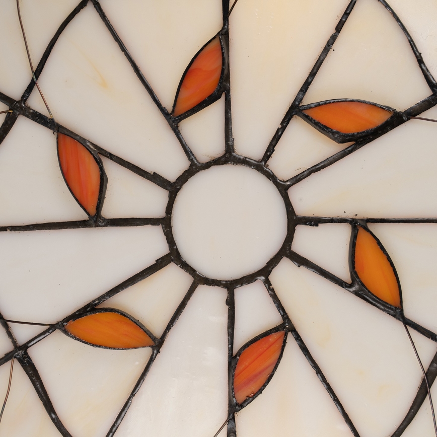 Brilagi - lámpara de techo con vitrales estilo Tiffany FOLIA 2xE27/60W/230V Ø 40 cm