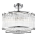 Brilagi - Lámpara de techo de montaje en superficie RAMOS 5xE14/60W/230V cromo brillante