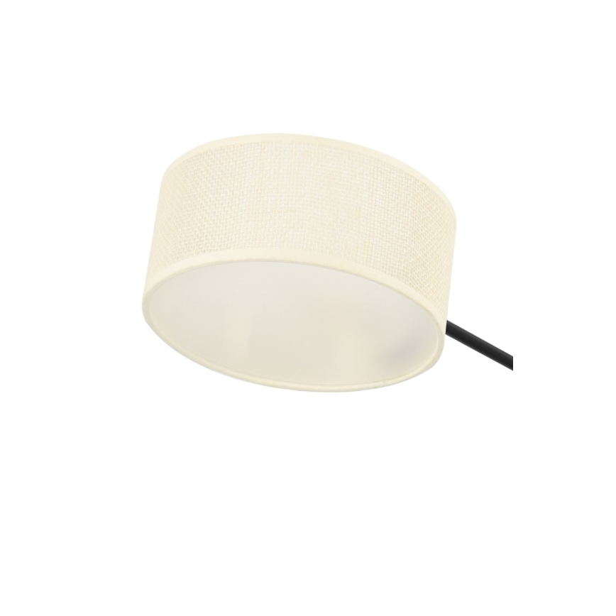 Brilagi - Lámpara de techo de montaje en superficie VIRGO 4xE14/40W/230V crema/negro