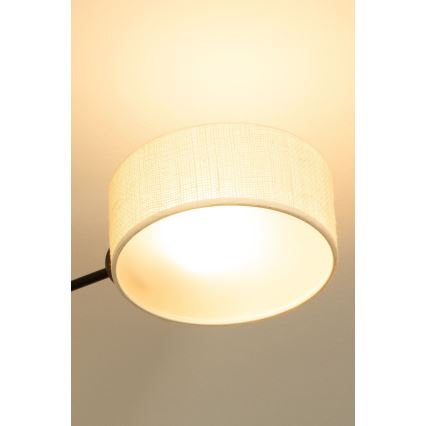 Brilagi - Lámpara de techo de montaje en superficie VIRGO 4xE14/40W/230V crema/negro