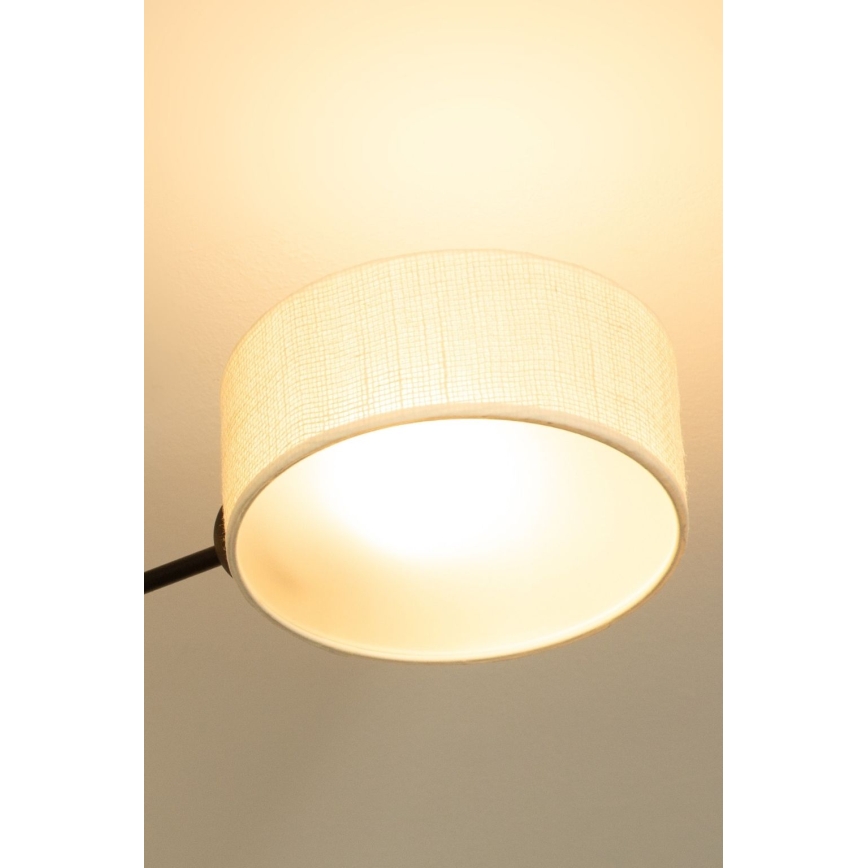 Brilagi - Lámpara de techo de montaje en superficie VIRGO 4xE14/40W/230V crema/negro