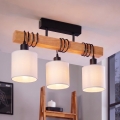 BRILAGI - Lámpara de techo de montaje superficial NUBILA 3xE27/60W/230V pino/blanco