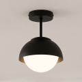 BRILAGI - Lámpara de techo de superficie COSMO 1xE27/60W/230V negra