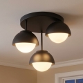 BRILAGI - Lámpara de techo de superficie COSMO 3xE27/60W/230V negra