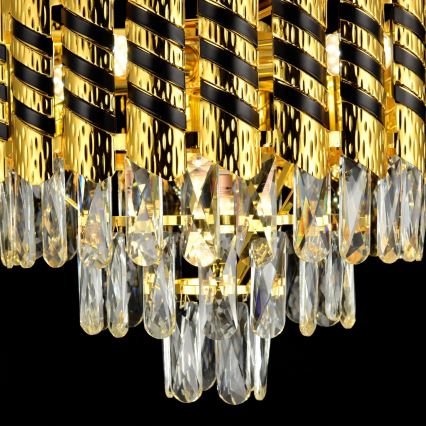 Brilagi - Lámpara de techo de superficie CRISTAL 5xE14/40W/230V diámetro 38 cm