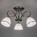Brilagi - Lámpara de techo de superficie FRED 3xE27/60W/230V, diámetro 59 cm, cromo brillante