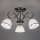 Brilagi - Lámpara de techo de superficie FRED 3xE27/60W/230V, diámetro 59 cm, cromo brillante