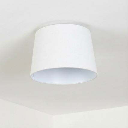 Brilagi - Lámpara de techo de superficie LED CERIA 1xE27/40W/230V, diámetro 30 cm, blanca