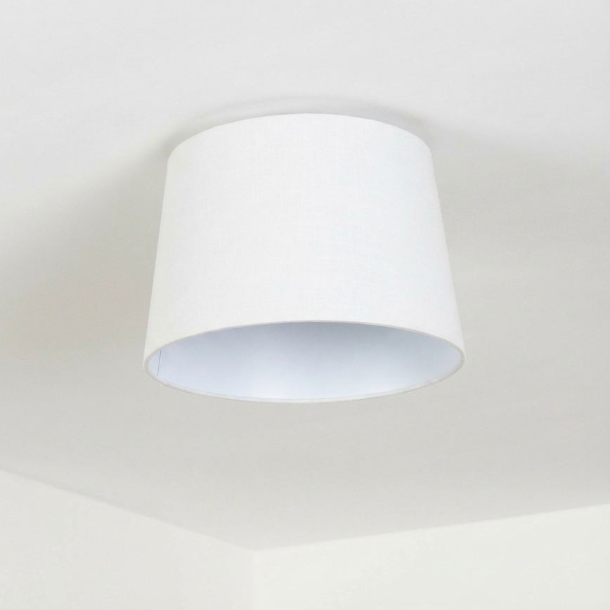 Brilagi - Lámpara de techo de superficie LED CERIA 1xE27/40W/230V, diámetro 30 cm, blanca