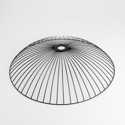 Brilagi - Lámpara de techo de superficie LED CERIA WIRE 1xE27/60W/230V Ø 60 cm negra