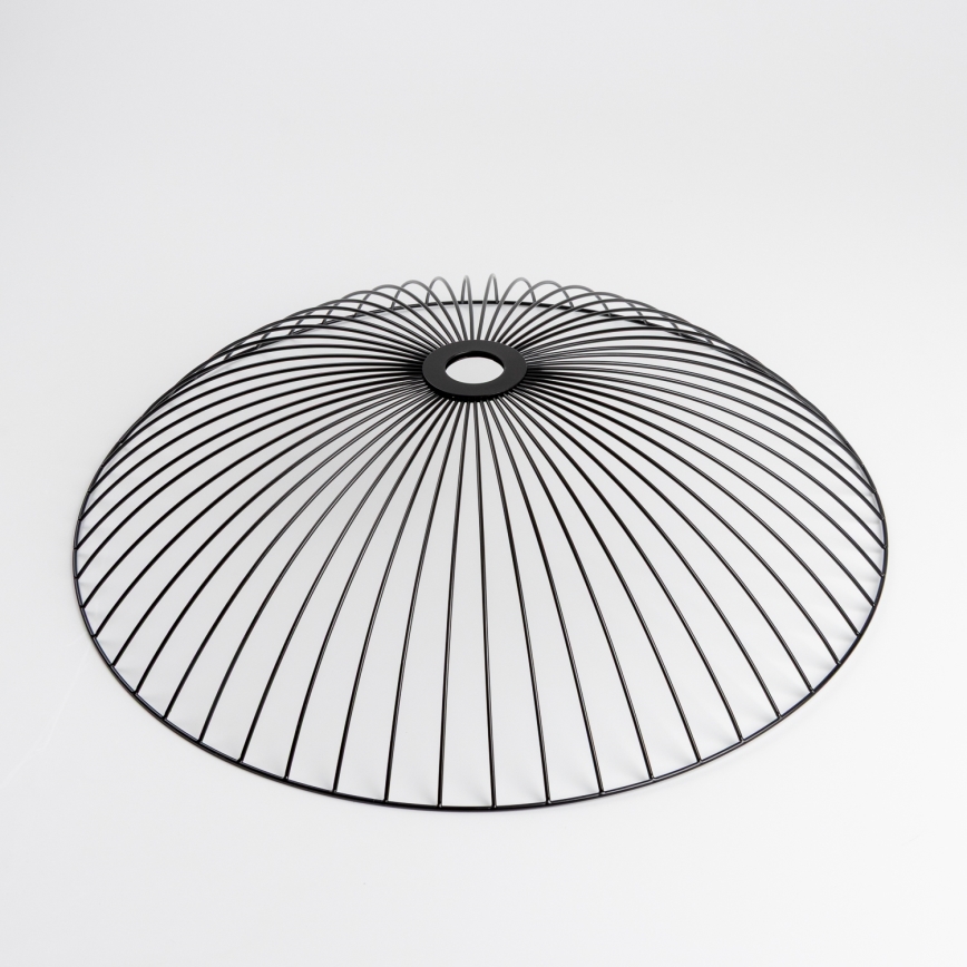 Brilagi - Lámpara de techo de superficie LED CERIA WIRE 1xE27/60W/230V Ø 60 cm negra