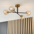 Brilagi - Lámpara de techo de superficie MALIVA 4xE14/15W/230V dorada