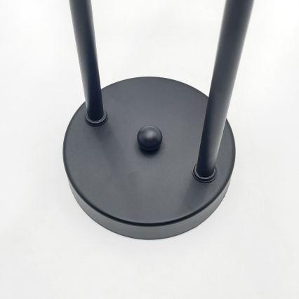 Brilagi - Lámpara de techo de superficie MALIVA 4xE14/15W/230V negro/ahumado