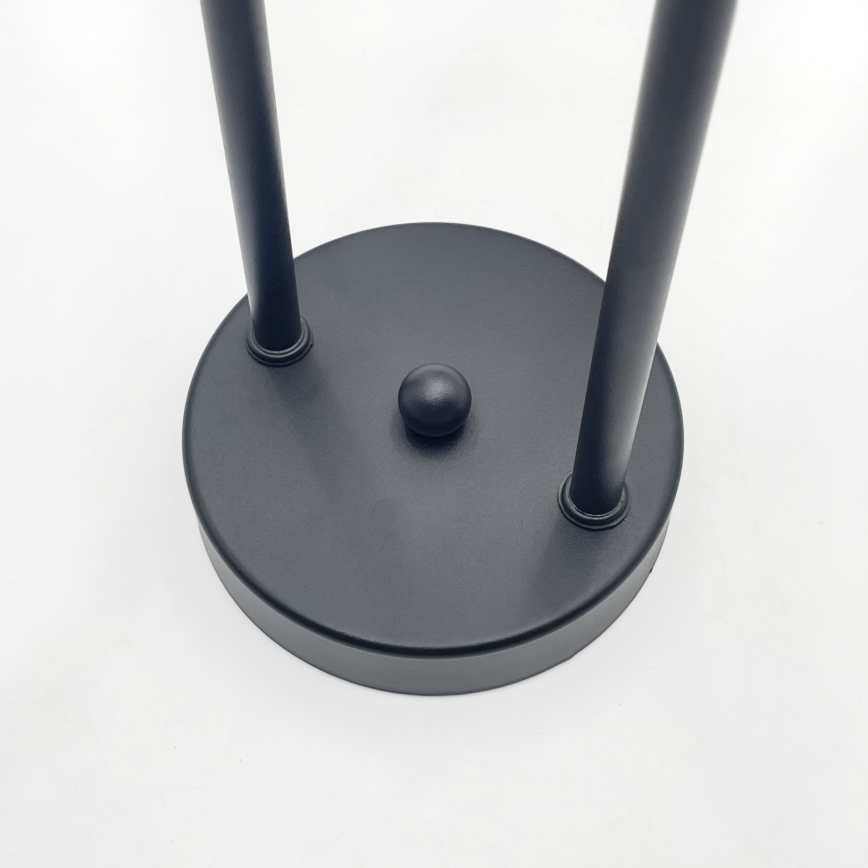 Brilagi - Lámpara de techo de superficie MALIVA 4xE14/15W/230V negro/ahumado