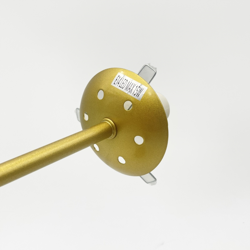 BRILAGI - Lámpara de techo de superficie MALIVA 4xE14/15W/230V oro/blanco