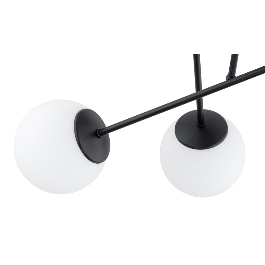 BRILAGI - Lámpara de techo de superficie MILO 4xE27/60W/230V negra