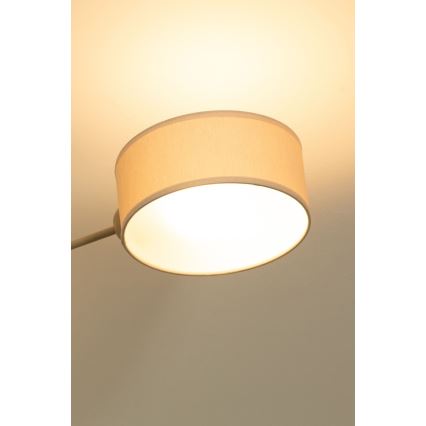 Brilagi - Lámpara de techo de superficie VIRGO 4xE14/40W/230V crema/dorada