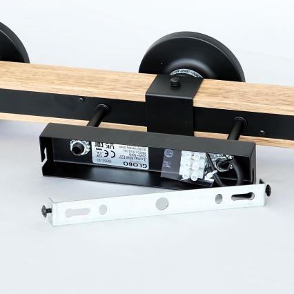 Brilagi - Lámpara de techo de superficie VISTA 3xE27/60W/230V roble