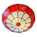 Brilagi - Lámpara de techo estilo Tiffany SIENNA 2xE27/60W/230V, diámetro 40 cm