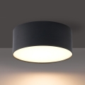 BRILAGI - Lámpara de techo exterior FORIS LED/20W/230V diámetro 15 cm negra IP44